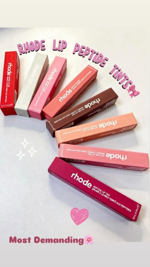 Rhode peptide liptint
